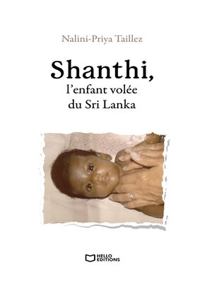 cover image of Shanthi, l'enfant volée du Sri Lanka